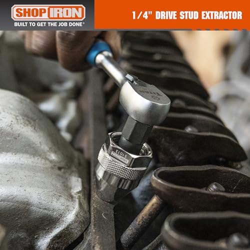 Shop Iron 51013 1/4-Inch Drive Mini Damaged Bolt and Stud Extractor | Works on 1/64-Inch-1/4-Inch Studs by Titan - Image 6