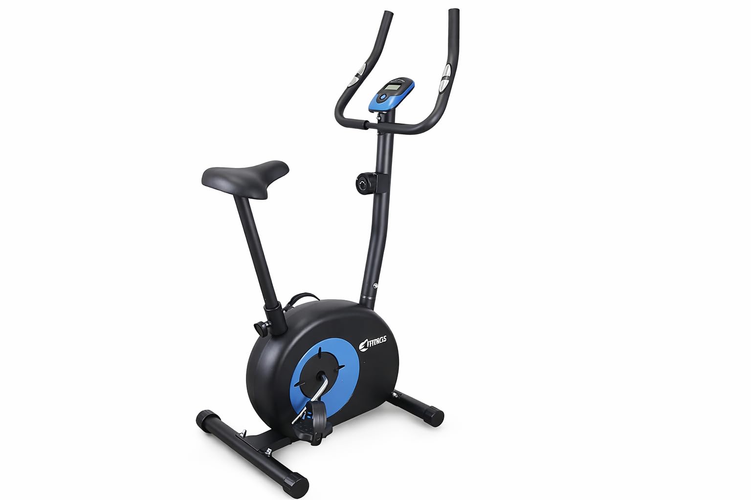 FFitness Magnetyczny rower stacjonarny, wyświetlacz LCD do treningu stacjonarnego z czujnikiem tętna, 8 poziomów oporu FLT401FF
