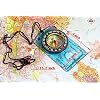 TurnOnSport Orienteering Compass - Advanced Scout Compass for Hiking, Camping, and Backpacking - Best Survival Gifts for Kids