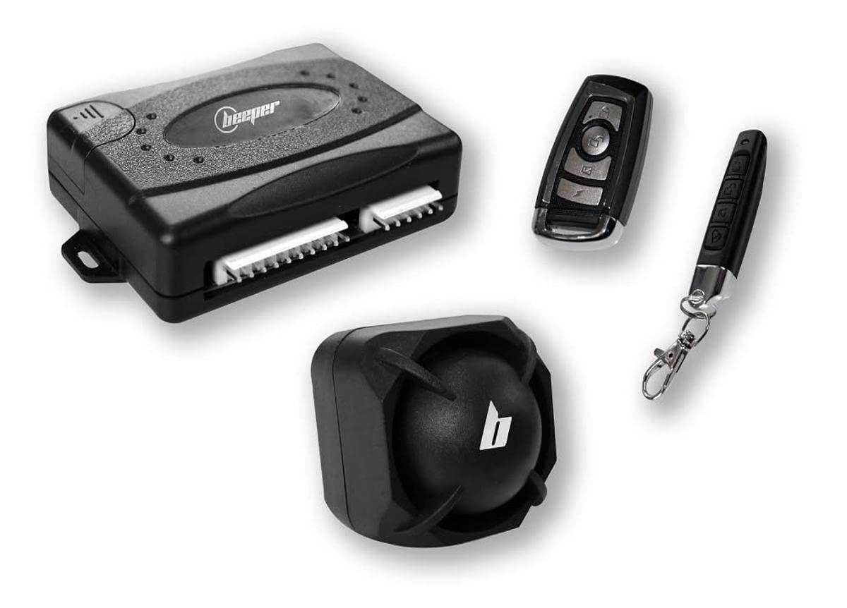 Système d'Alarme Auto BEEPER TSX99-N avec Capteurs et Sirène 118 dB