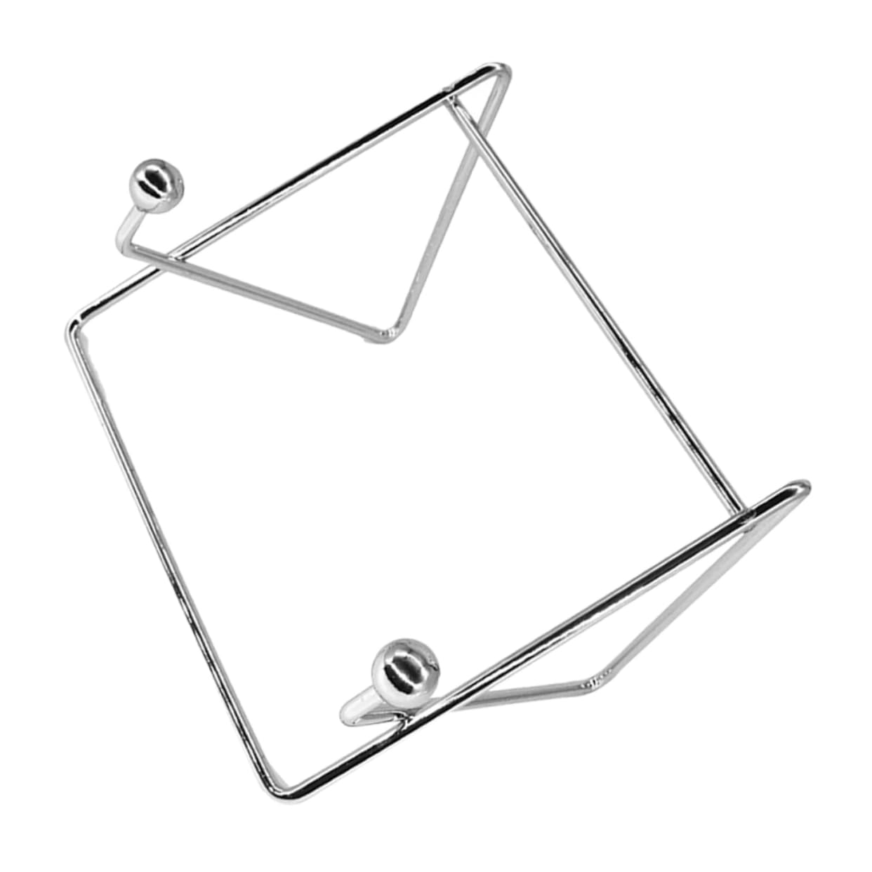 Cabilock 3 Pezzi Ferro Ricetta Stand Lettura Libro Stand Filo Piatto Supporto Supporto Del Telefono Per Tablet Per Laptop Per Piastra Scrivania Del