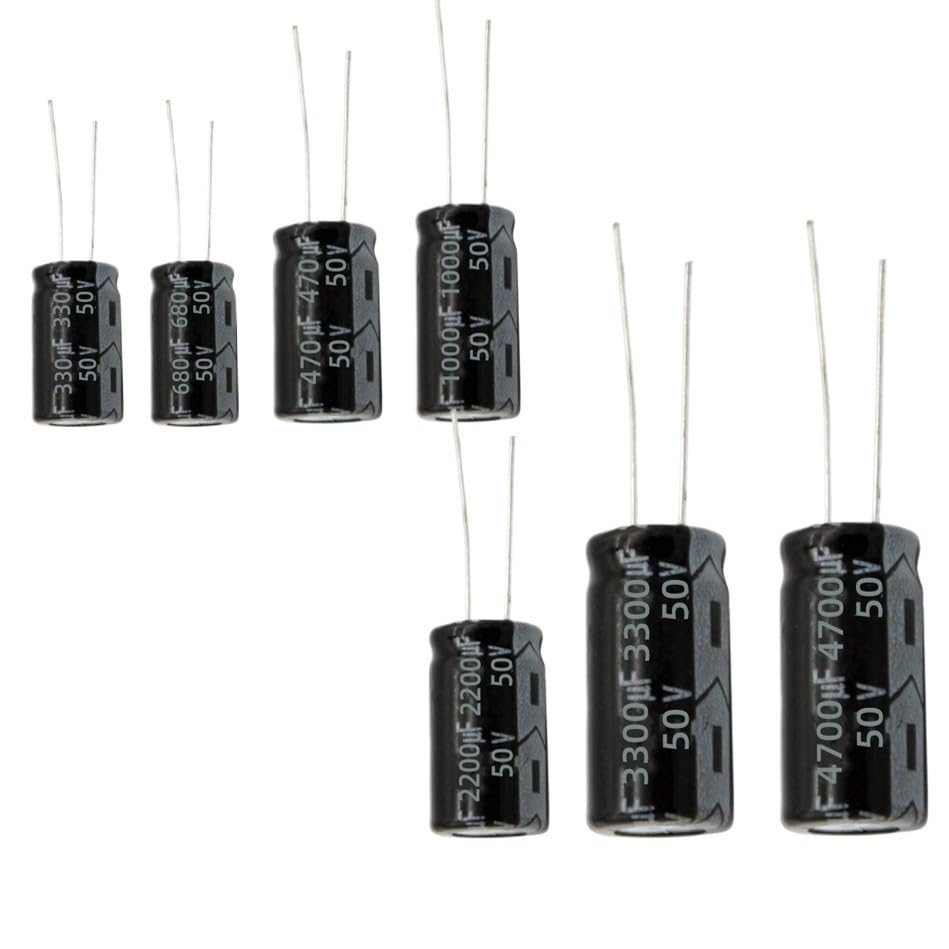 Condensateur 4700uF 50V résout baisse tension et parasite audio lot de 10 pièces