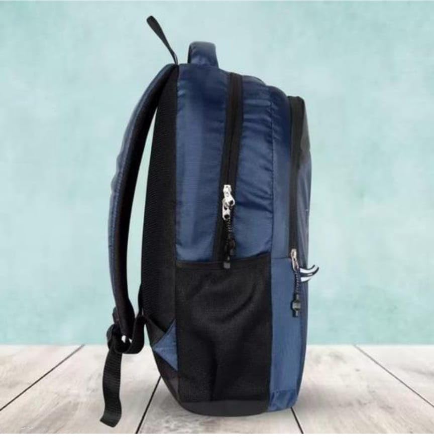Image of Medium 35L Durable Fancy Modern Unisex School Bag,Ofice Bag,Travel Bag,Cabin Bag,Laptop Bag,Luggage Bag And College Bag(NAVY BLUE B SERIES)