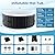 Goplus Inflatable Hot Tub SPA, 4-6 Person Portable Pool Hottub with 130 Air Jets, Electric Heater Pump, Filter, Energy-Efficient Thermal Cover, Ground Cloth (80’’ Round, 4-6 Person)