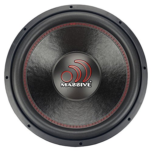 Massive Audio GTX154 – 15 Inch Car Audio Subwoofer, High Performance Subwoofer for Cars, Trucks, Jeeps - 15" Subwoofer 700 Watt RMS, 1400w MAX Dual 4 Ohm, 2.5 Inch Voice Coil. Sold Individually - Thumbnail 2