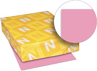 Exact Brights Paper, 8 1/2 x 11, Bright Pink, 20lb, 500 Sheets