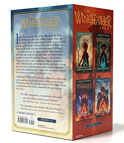 Wingfeather Saga Boxed Set: On the Edge of the Dark Sea of Darkness; North! Or Be Eaten; The Monster in the Hollows; The Warden and the Wolf King (The Wingfeather Saga) - Image 3