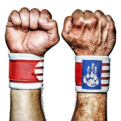 MANIMAL Wrist Wraps for Weightlifting - Professional Wrist Straps for Men and Women - Strength Training, Bodybuilding, Powerlifting, Cross Fit - Eliminate Wrist Pain with Durable Support (Since 2010)