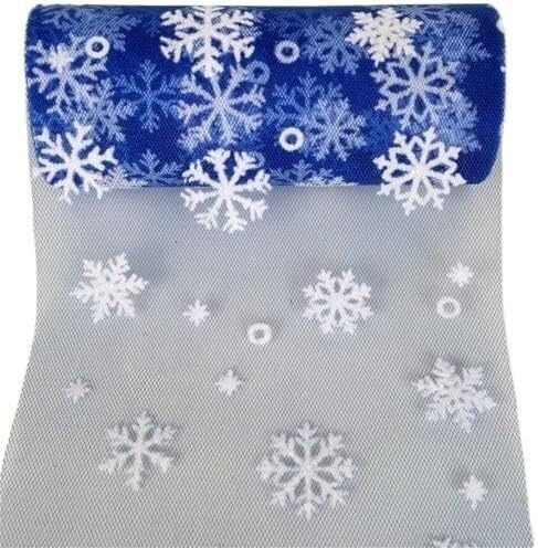 Tissu tulle bleu roi à maille fine pour scrapbooking et jupon