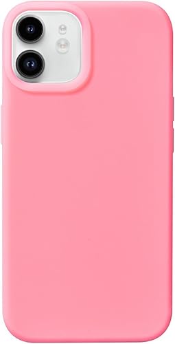 Ownest Funda compatible con iPhone 1212 Pro, diseño de silicona líquida de color gelatina, para mujeres y niñas, a la moda, delgada, suave y
