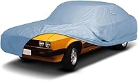 Vista 54 de iCarCover Funda Premium para Automóvil para Ford Mustang Coupe Convertible GT Mach 1 Saleen Fastback SOV 1979-2004, de Servicio Pesado, Impermeable
