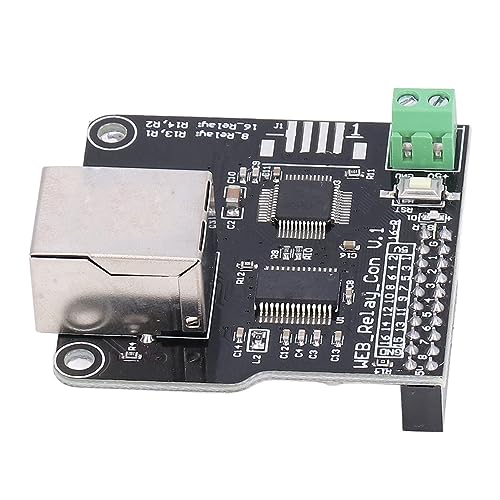 Module de contrôle Ethernet avec serveur Web intégré et 16 canaux RJ45