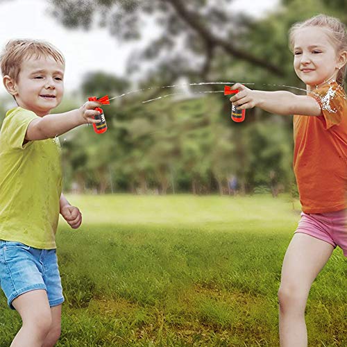 ArtCreativity Mini Fire Extinguisher Squirter Toys, Set of 3, 4.25 Inch Water Extinguisher with Realistic Design, Fun Outdoor Summer Toys, Great Fireman Toys for Kids, Novelty Gag Gift Item