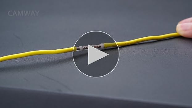 Amazon.co.jp: CAMWAY 防水圧着スリーブ 100PCS 熱収縮はんだ