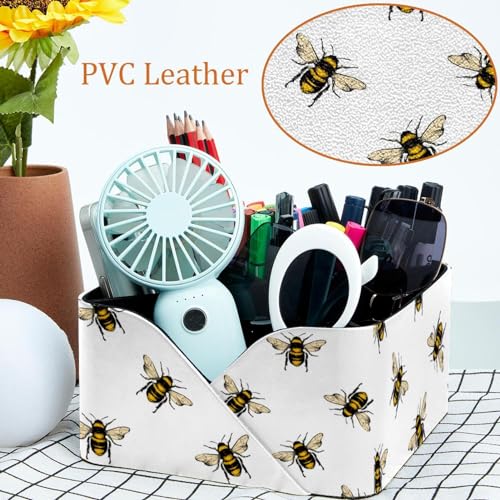 Pot de rangement pour bureau à compartiments abeilles pour s'organiser - 6