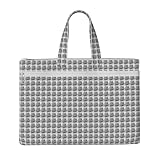 Jkkghll グラフィティ デッサン プリント 大容量 キャンバストート 書類 事務用品 仕事 旅行 ショッピング ファイルバッグ