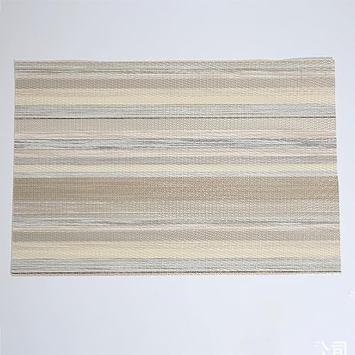 Set de table imperméable vert et doré de 30x45 cm pour repas de fête