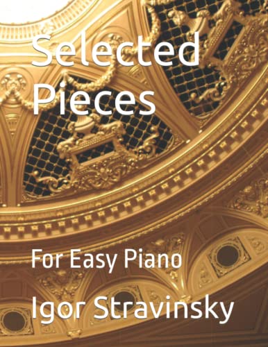 Selected Pieces For Easy Piano recueil de partitions pour piano débutant