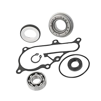 Water Seal Gasket Bearing O-RING Rebuild Kit Compatible with YAMAHA Raptor 700 700R RSE YFM700 YFM700R 2006-2021 Repair parts