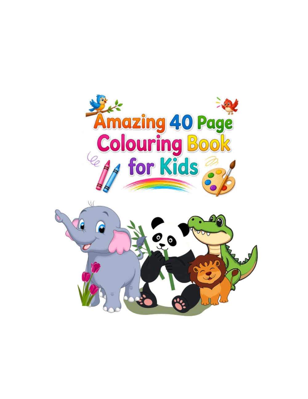 “Preschool Learning Workbook for Kids – ABC, Numbers & Coloring Activities (Ages 3-5)”: Early Learning Workbook with Letter Tracing, Number Practice & Coloring Pages