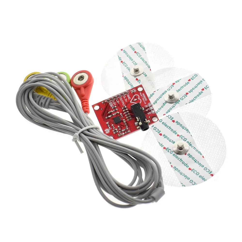 xcluma ECG Measurement AD8232 Pulse Heart ECG module for projects ...