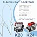 Cam Lock Tool fit for Honda K20 K24 K-Series Engine (2.0L-2.4L) Civic Si Accord Element CR-V, for Acura TSX RSX, Camshaft Alignment Tool Timing Chain Pin