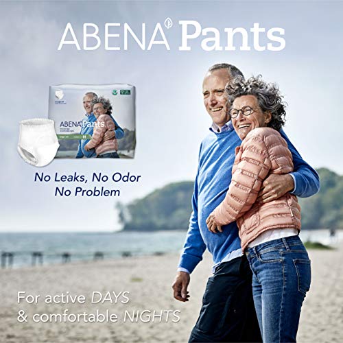 Abena Pants Premium Protective Underwear, Level 0, (Medium To Large Sizes) Medium, 14 Count #TOP5