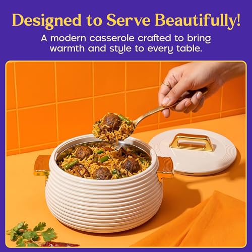 Image of SELVEL Smart Pot Insulated Casserole, LT Grey, 1500 ML