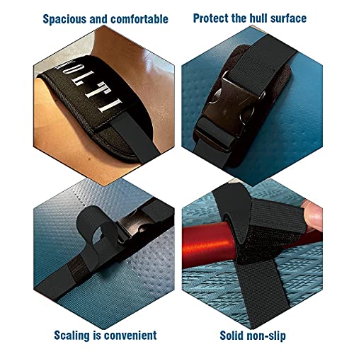 Adjustable Kayak Sup Carry Strap, Multi-Use Shoulder Strap For Surfboard Stand Up Paddleboard Canoe Longboard Carry Belt Paddle Board Accessories #TOP2