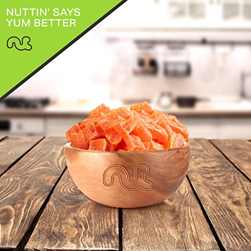 Nut Cravings NC-DRIED-PAPAYA-16 Dry Fruits - Sun Dried Papaya Chunks thumb #1
