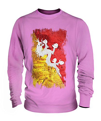 Sweat Bhoutan graphique, pull unisexe imprimé style grunge