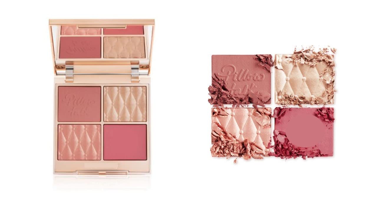 TILBURYCHARLOTTE'S NEW! PILLOW TALK BEAUTIYING FACE PALETTE FAIR TO MEDIUM