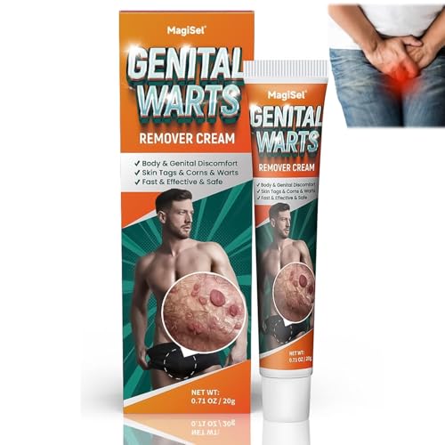 Wart Ointment Herpes Remover Warzenentfernungscreme Geeignet zur Warzenentfernung Warzen Creme und Etikettenentferner Genital Vulva Condyloma Acu sicher und sanft 20 g