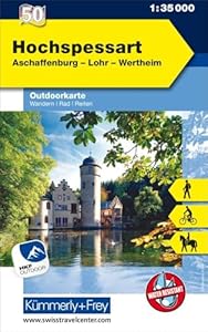 Hochspessart: Mit kostenlosem Download für Smartphone: 50 (Outdoor maps Germany)
