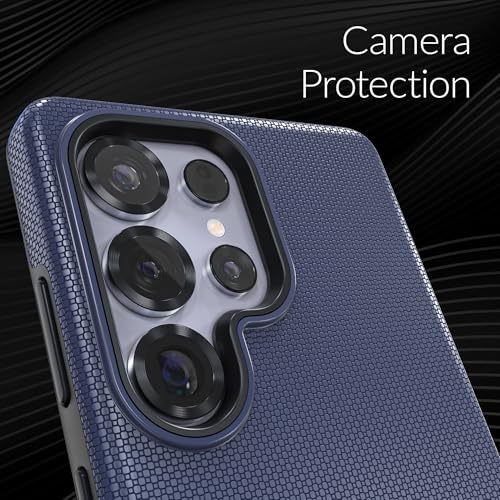 Image of Crave Compatible with Samsung Galaxy S25 Ultra Case, Shockproof Protection Dual Layer Case for Samsung Galaxy S25 Ultra (6.9 inch) - Navy