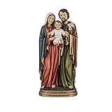 Figura de la Sagrada Familia de Resina Pintada a Mano de 30 cm