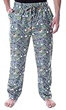 INTIMO Caddyshack The Movie Men's Allover Print Loungewear Pajama Pants (Large) Grey