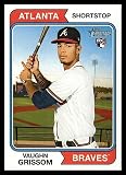 Vaughn Grissom RC 2023 Topps Heritage #97 ROOKIE NM+-MT+ MLB Baseball Braves