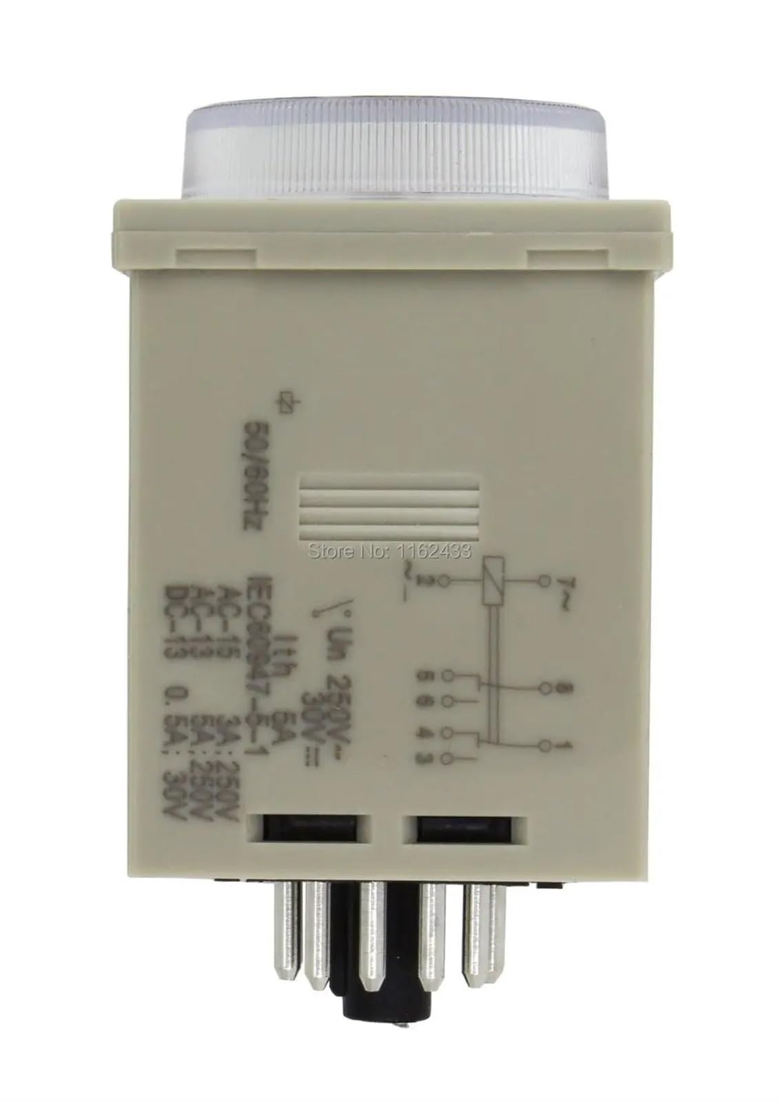 H3CR-A 11 pines DC 12V relé de tiempo 12VDC temporizador
