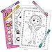 Gabby's Dollhouse Coloring Book with Stickers, 4 Stamper Markers Included, 48 Pages, 54337