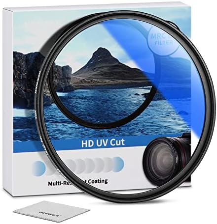 Neewer 77mm MRC UV Protection Filter, 30 Multi-Layer Coated/High Definition//Waterproof/Scratch Resistant UV Fliter with Nano-Coating, Ultra-Slim UV Filter for 77mm Camera Lens