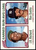 1980 Topps #207 ERA Leaders J.R. Richard/Ron Guidry Houston New York Astros Yankees (Baseball Card) NM/MT Astros Yankees