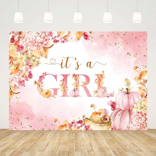 Fournitures pour photographie baby shower avec motif citrouille bleue