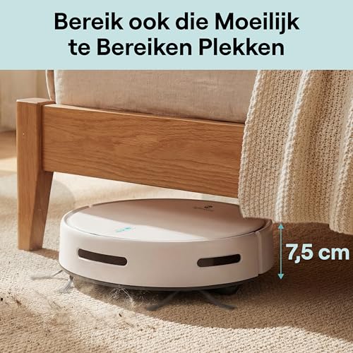 Robotstofzuiger met dweilfunctie SereneLife 700Pa zuigkracht, 3 modi, app-bediening, anti-val, automatisch opladen - Afbeelding 5