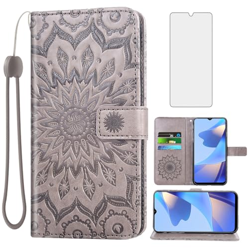 Housse portefeuille Samsung A16 A26 5G cuir tournesol pour vos sorties