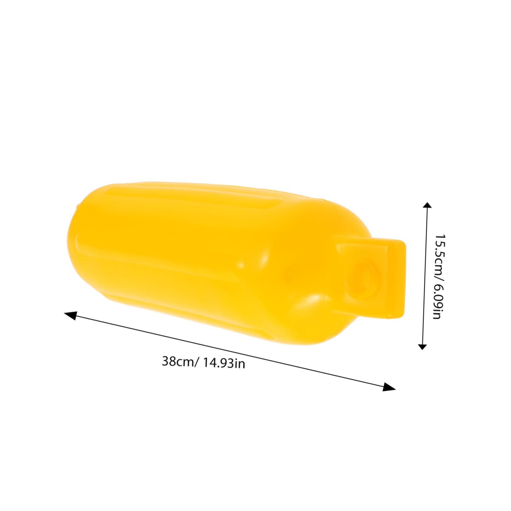Paraurti Gonfiabile per Yacht in PVC Giallo, Leggero