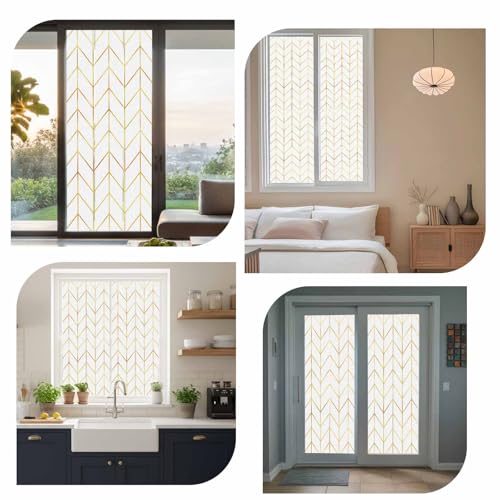 Vinilo Decorativo de Privacidad para Ventana 23.6 x 78.7 pulgadas miniatura 7