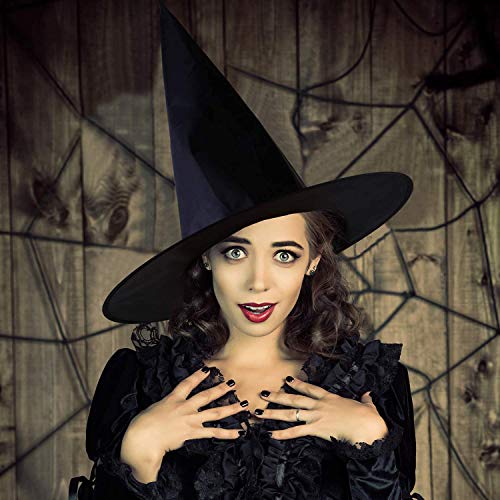 Witch Hats Halloween Costume Accessory for Halloween Party Decoration (8Pcs)