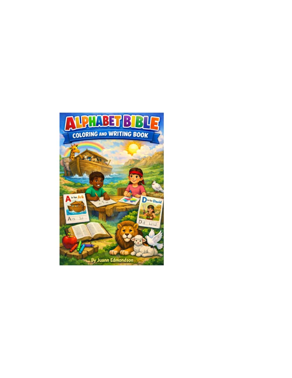 Alphabet Bible Coloring and Writing Book