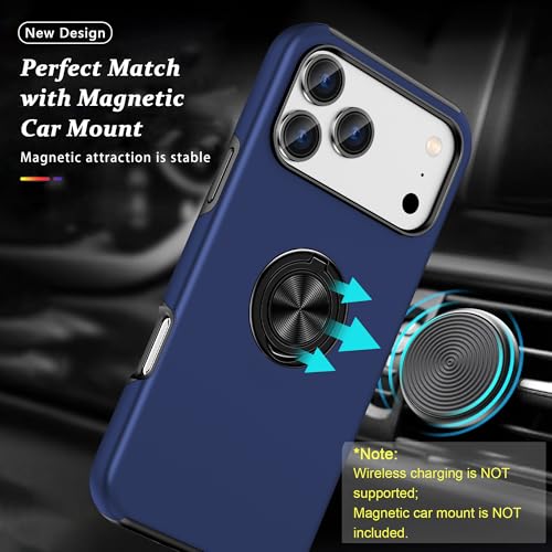 Coque antichoc 17Pro pour éviter les chutes avec anneau intégré - 3